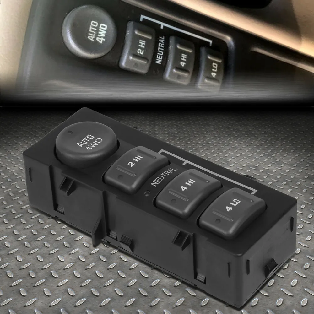 

19168767 4WD 4x4 Transfer Case Selector Dash Switch for Chevrolet GMC 15709327