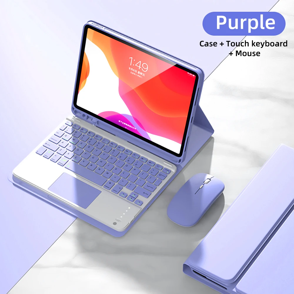 Premium Keyboard Case with Versatile Stand and Protective Cover