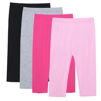 New summer leggings for kids thin pants for girls modal quality cotton pants 1