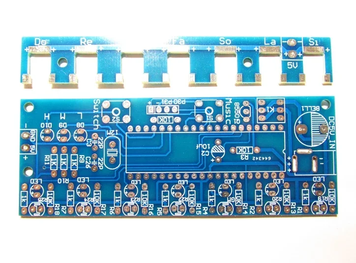 DIY KITS Laser Harp Kit String DIY Keyboard Kit Electronic Parts 7 Strings Electronic Technology Piano Music Box