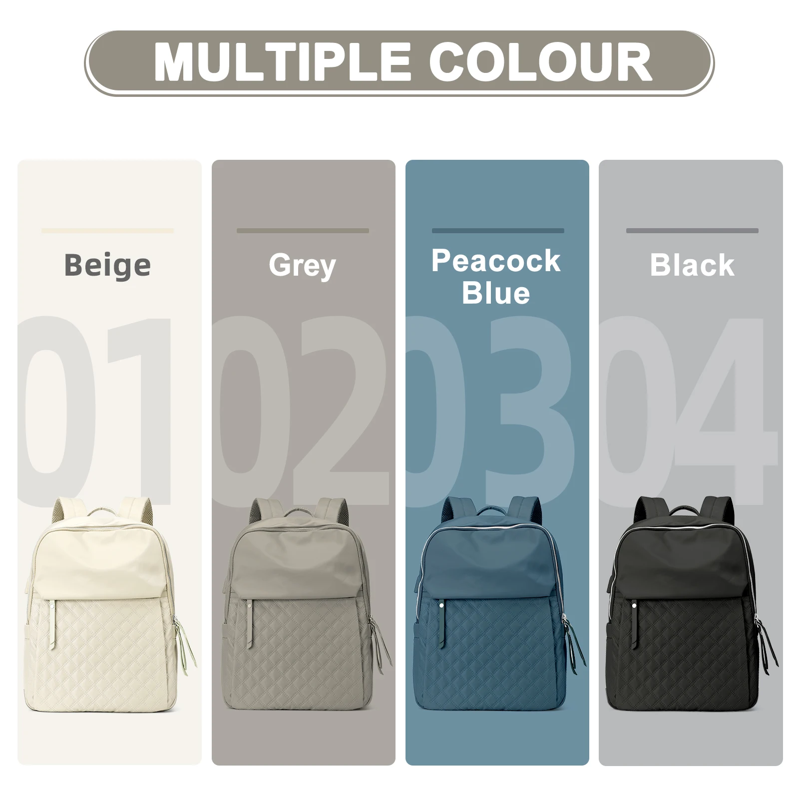 New Fashion Trend Women's Bags Travel Laptop Backpack, College School Backpack Casual Bags, Commuter Computer Backpack for Work