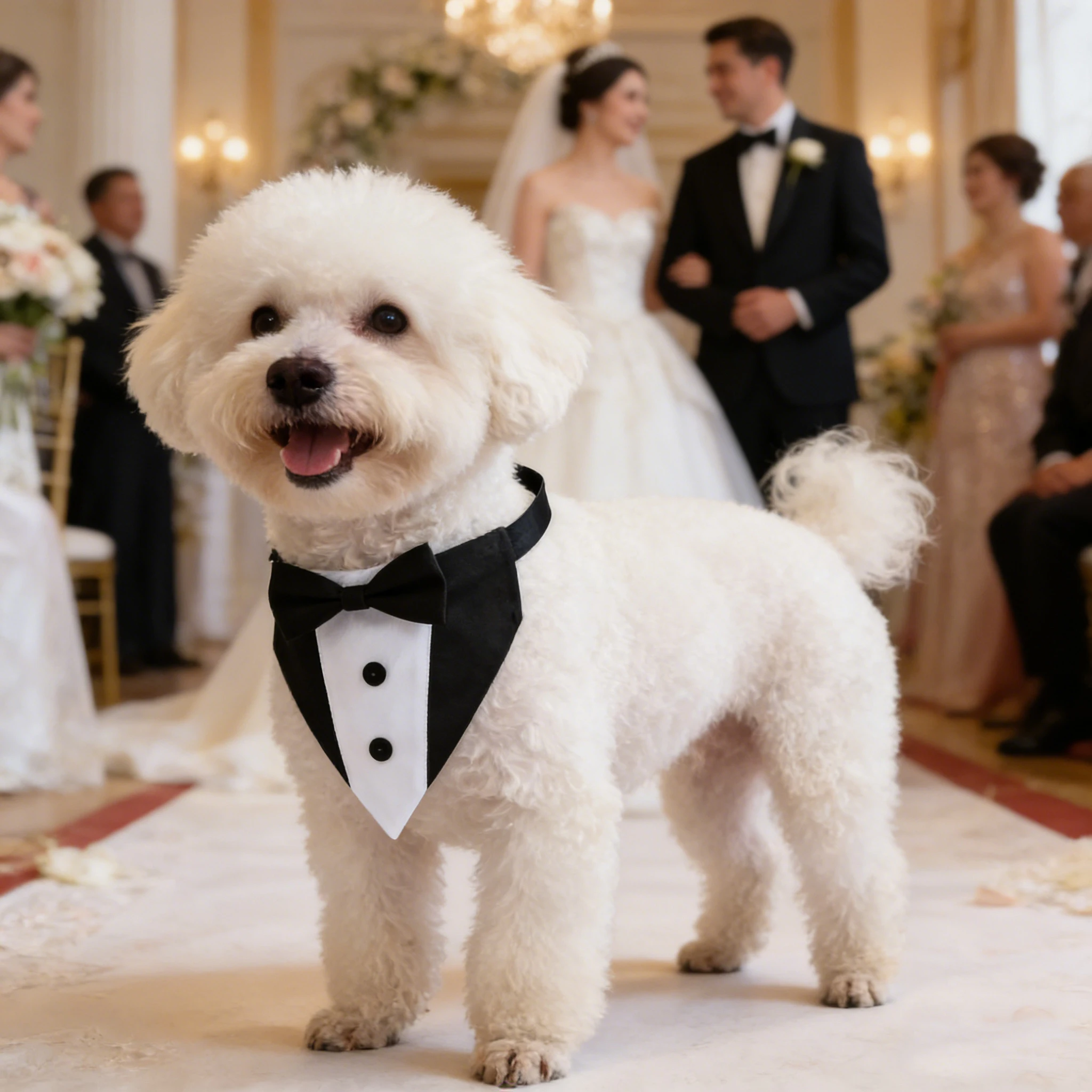 Pet Wedding Bow Tie Collar 5
