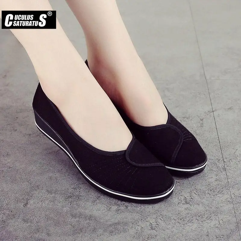 Women Loafers Slip On Canvas Flats Shoes For Mother for women shoes,casual shoes,women flats