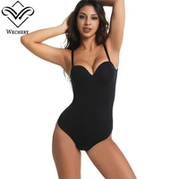 Wechery Body sculptant pour femme avec effet amincissant et réducteur de ventre, lingerie gainante push-up style string tout-en-un 1