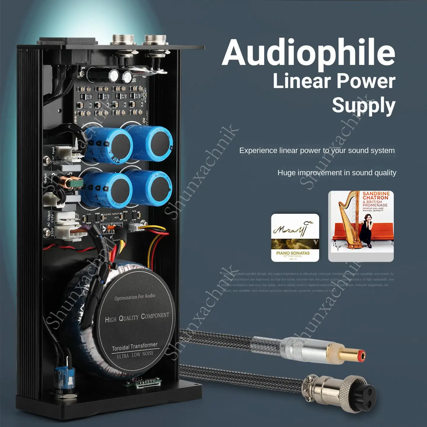A-144 LHY 80W DC 선형 안정화 전원 공급 장치 DC12V 고음질 오디오 하드 디스크 박스 NAS 라우터 MAC PCHiFi