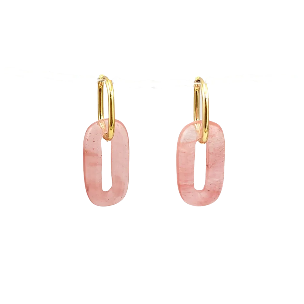 HUIDANG Ohrringe Trend 2026 Große Hohle Grüne Stein Quadratische Ohrringe Damen Herbst Edelstahl Boucles d'oreilles – Detail 12