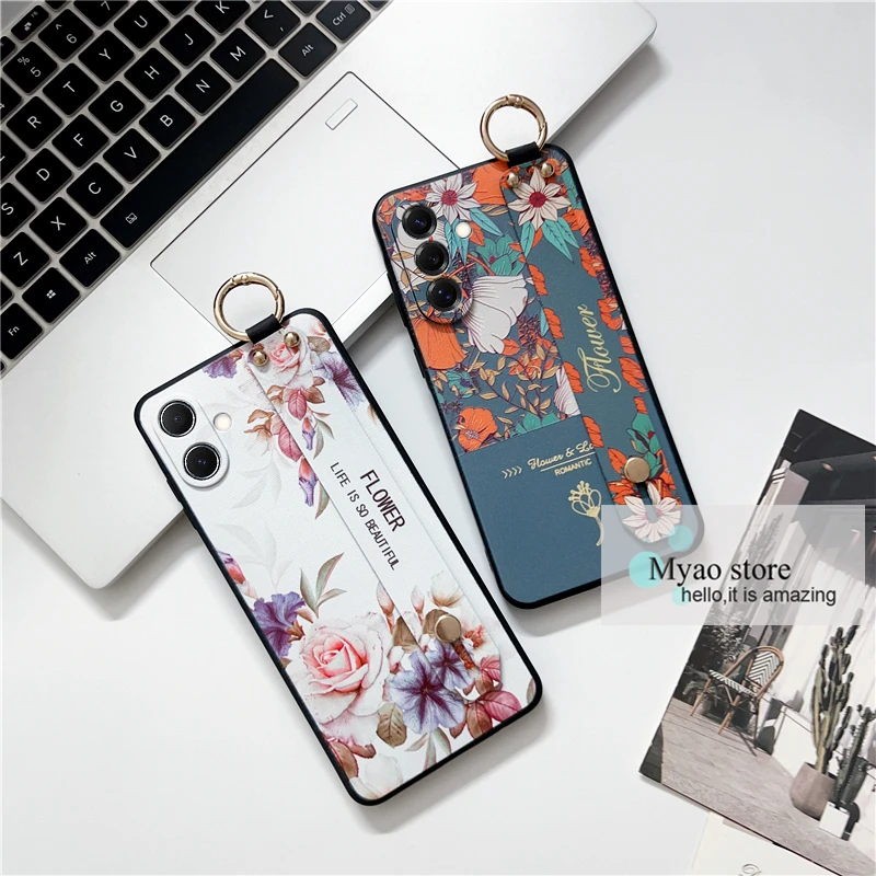Universal Crossbody Neck Lanyard Phone Holder Cover with Wrist Strap