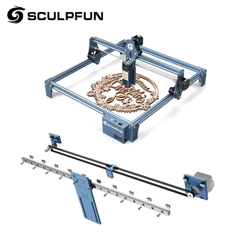 SculpFun S9 Laser Build And 1st Time Testing, 49% OFF