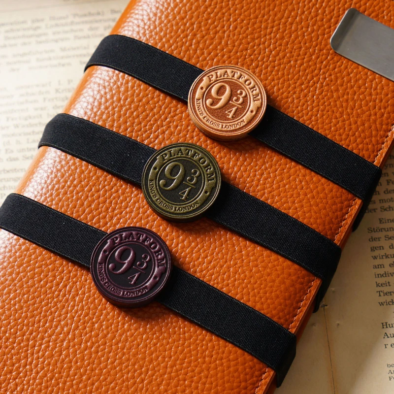 Fromthenon Couro Genuíno Diário Notebook Bandagem Elástico de Armazenamento Banda para Viajantes Notebooks Semanas Planejador Acessórios