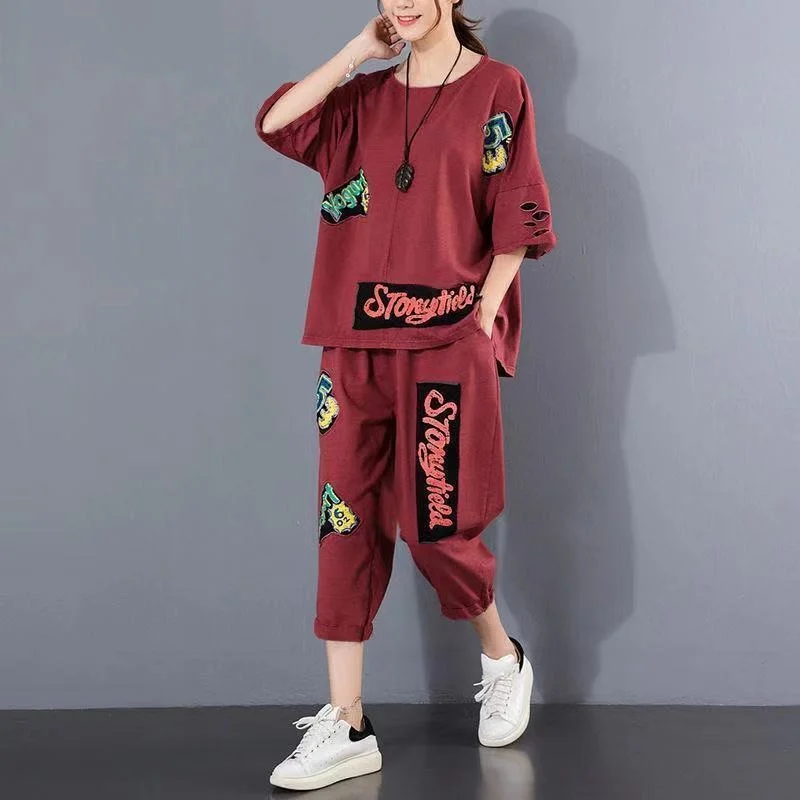 Women's 2-Piece Summer Sweat Suit