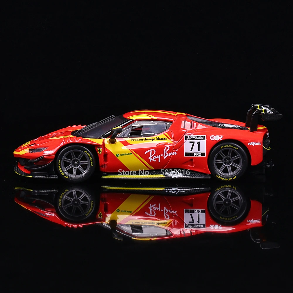 Bburago 1:43 Ferrari 296 gt3 2022 250 312p 812 488 racing model