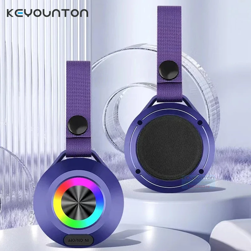 Bluetooth Speaker Portable Wireless Waterproof Shower Speaker For Smart Phone Bathroom