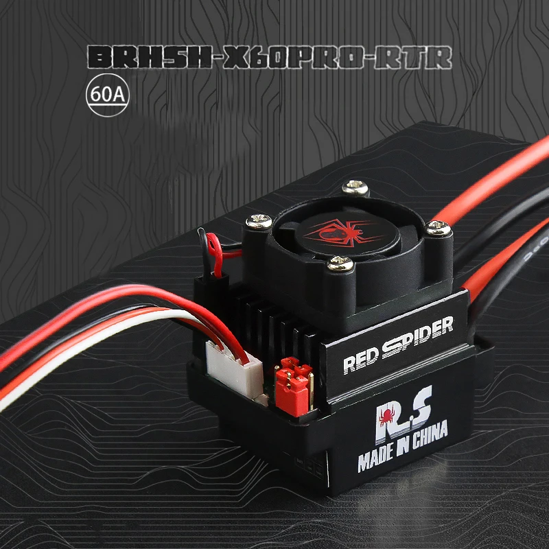Contrôleur ESC étanche 6-12V 180/320A pour moteur brossé RC voiture bateau