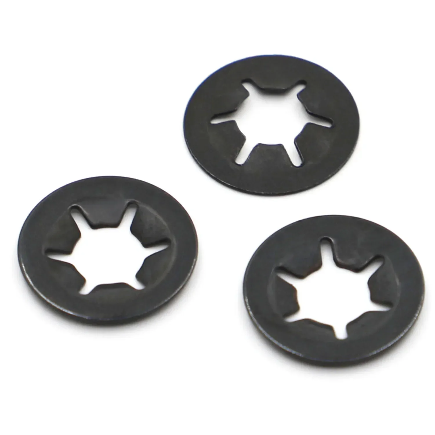 Star Lock Plum Bearing Retaining Ring Flower Washer Clip Set