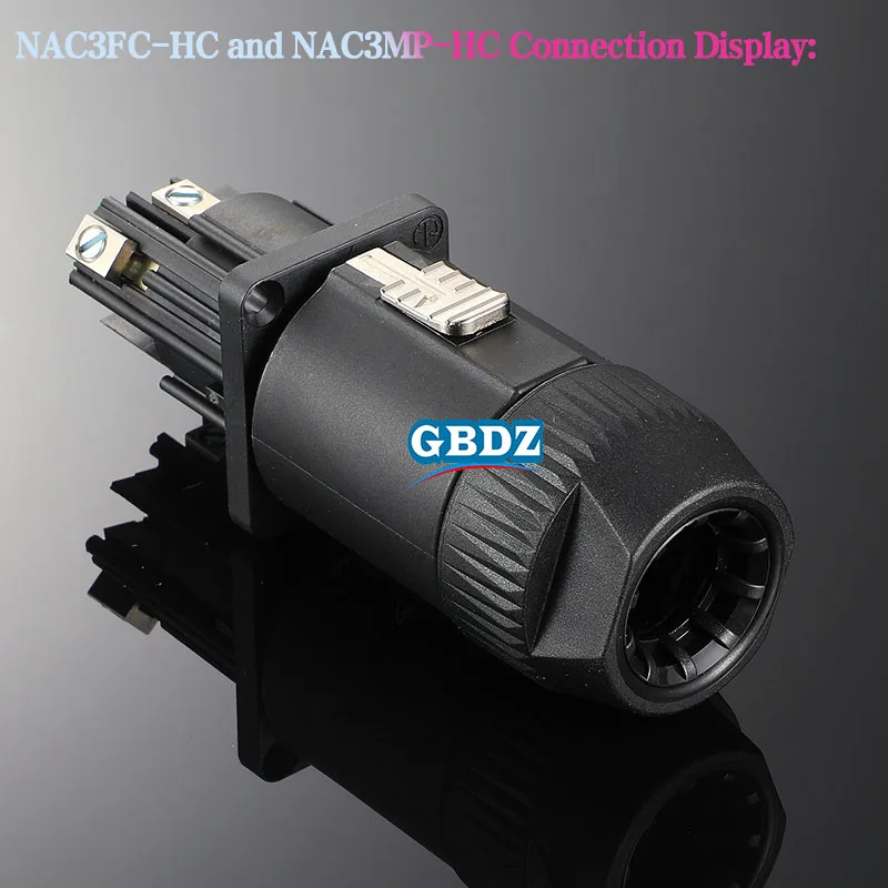 Neutrik의 PowerCON 32 A 250V 3극 케이블 커넥터 플러그/소켓 NAC3FC-HC 전문 LED 대형 스크린 조명 및 오디오