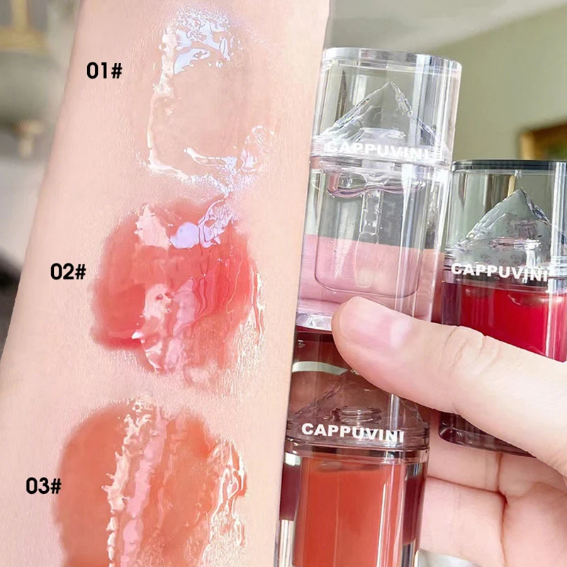 Lip Honey Lipstick Glass Transparent Lip Oil lip makeup lip glaze lip lacquer lip tint lip stain lip gloss lip oil lip plumper