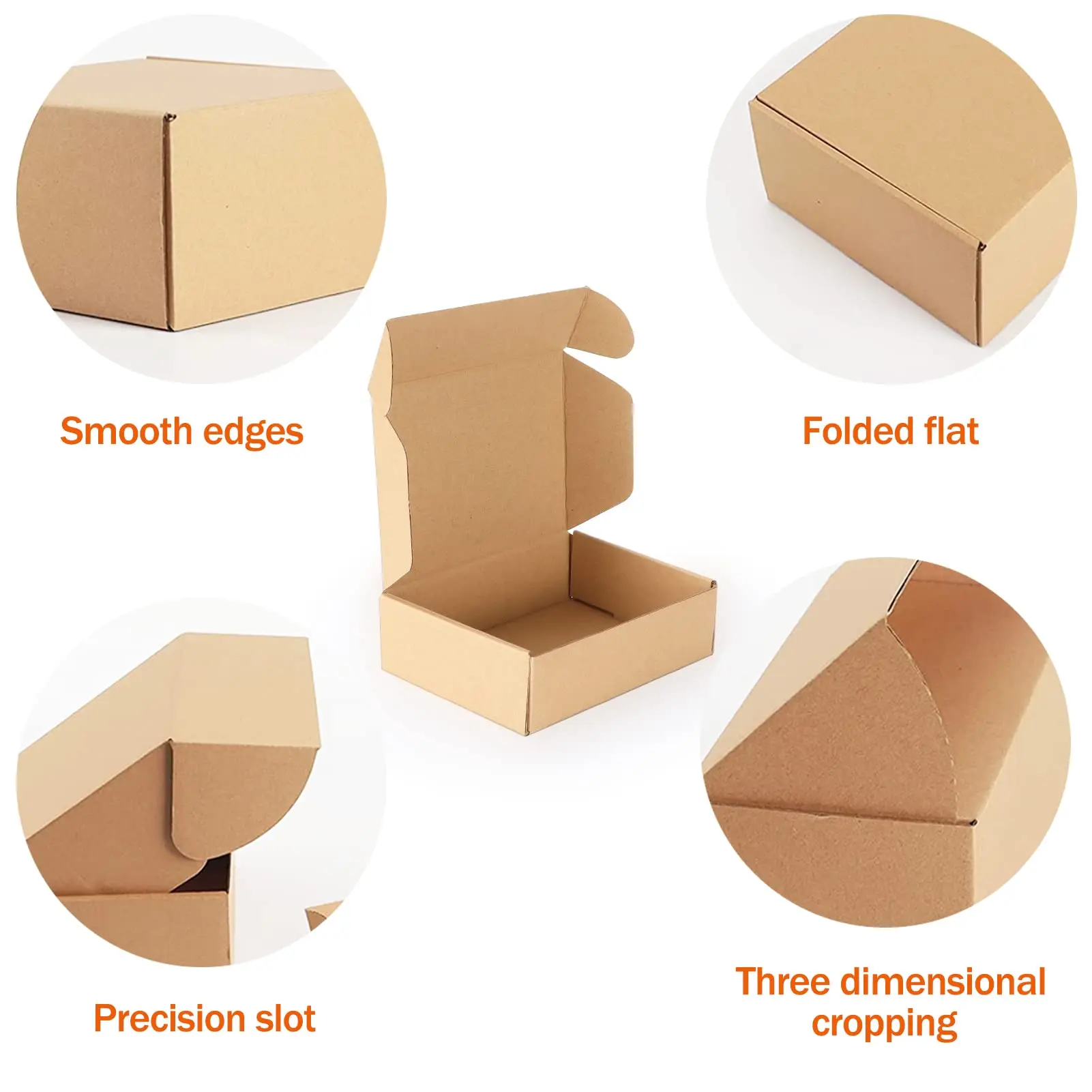 Small Cardboard Boxes Shipping  Small Cardboard Boxes Crafts - 10pcs Small  Kraft - Aliexpress