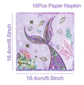 16pcs napkins