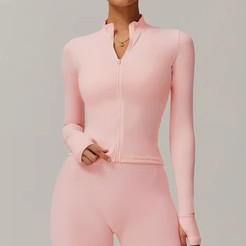 Women’s Zip-Up Yoga & Fitness Jacket 1