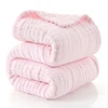 12 Layers Muslin Cotton 110X110CM Baby Blanket Super Thick Newborn Swaddling Autumn Baby Swaddle Bedding Quilt Receiving Blanket 2