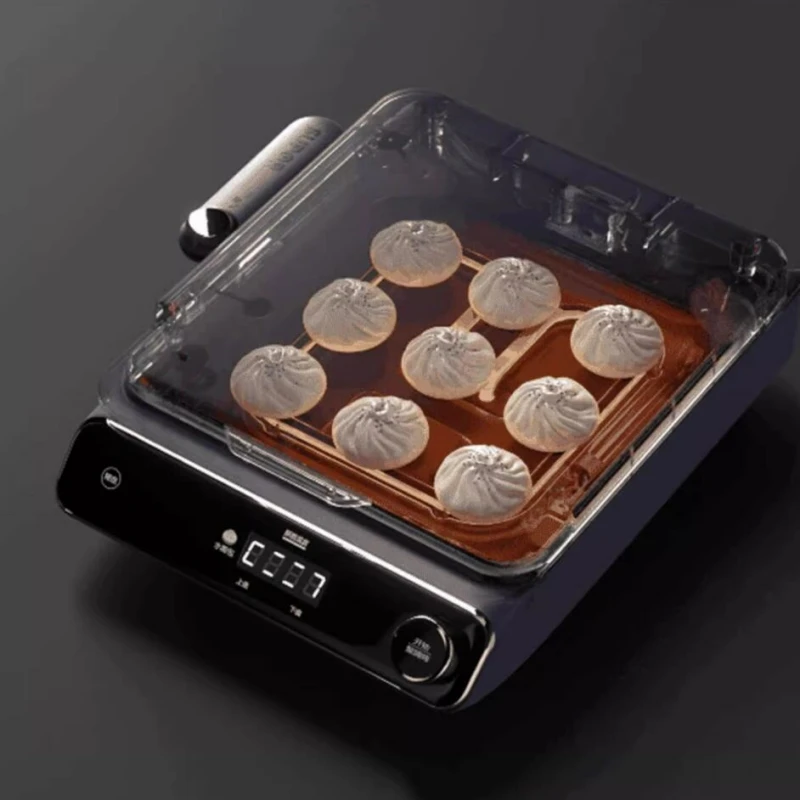 SUPOR 220V Electric Cake Pan Deeper Removable Baking Pan Meat Griller Electric Cake Flattener 1800W Steak Griller 2