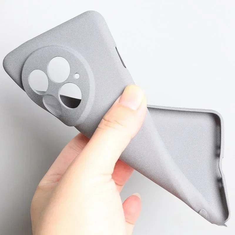 Matte Sandstone Soft Phone Case - Non-Slip Silicone Protection Cover