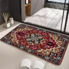 Persian style Floor Mat Kids Room Bedroom Decoration Balcony Anti-Slip Doormat Living Room Welcome Rug 2