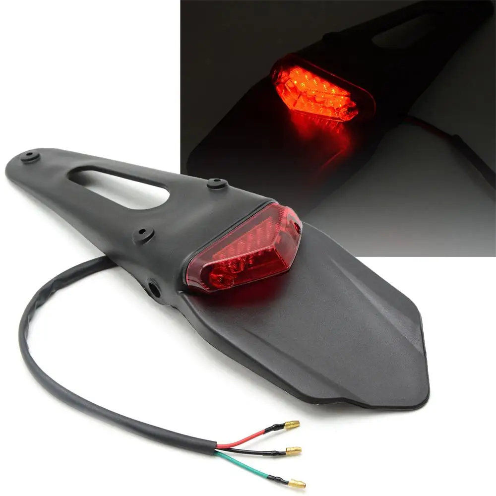 Waterproof Universal 12V LED Turn Signal Light For YAMAHA DT125 Side