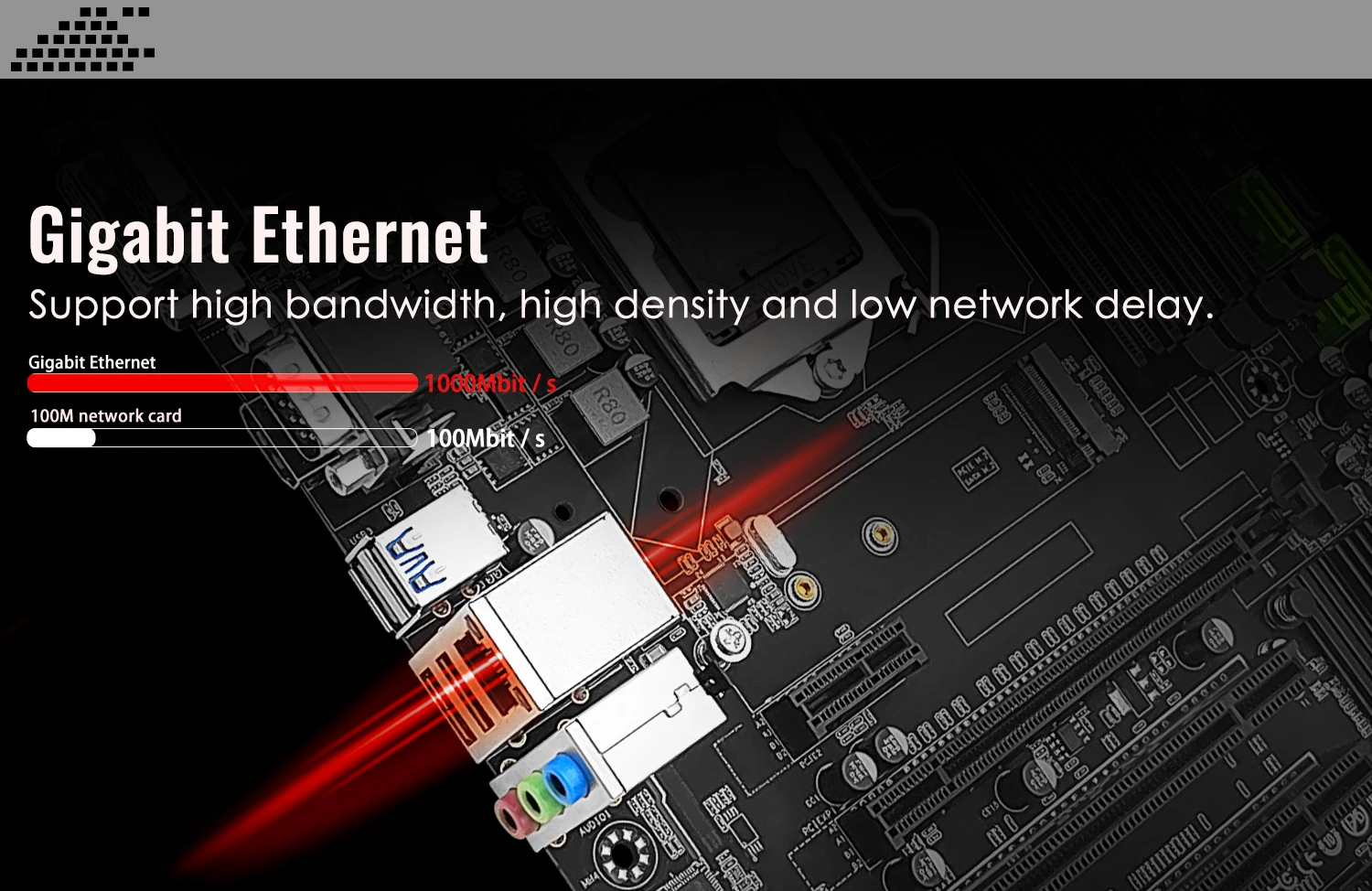 B85M PRO Motherboard with Installed Components