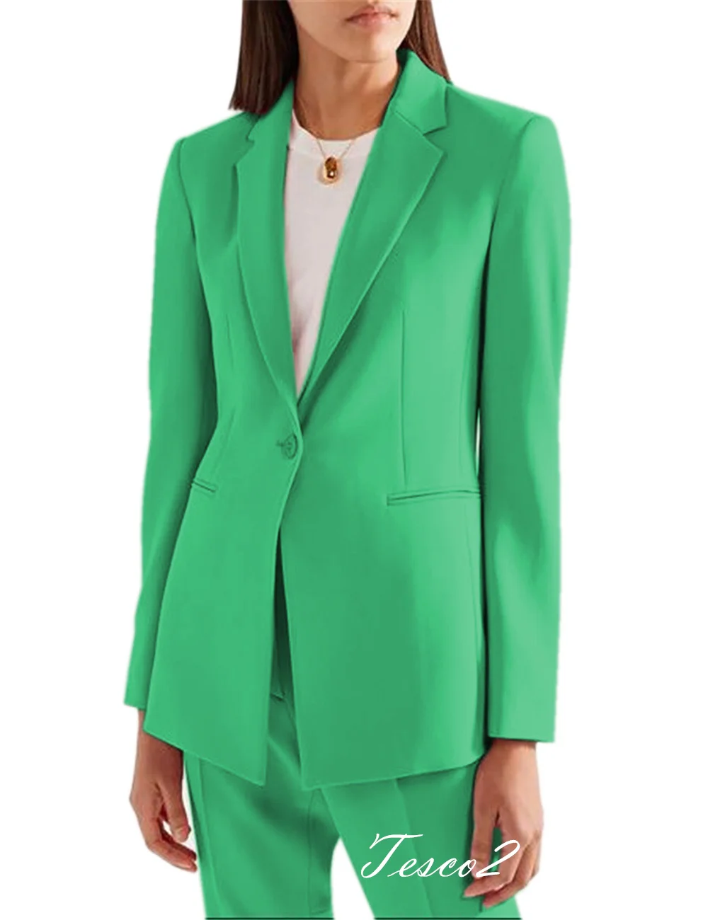 Tesco Women Suit Blazer And Pants Formal Pants Sets For Office Lady Pantsuit Women 2 Piece Elegant Outfits ropa de mujer