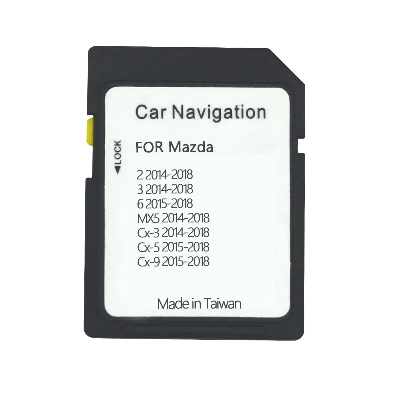 GPS Map Navigation SD Cards for Mazda EZ1U/2 /3/ 6 /CX3 /CX5 /MX5/CX9 Navigation 24 Hours