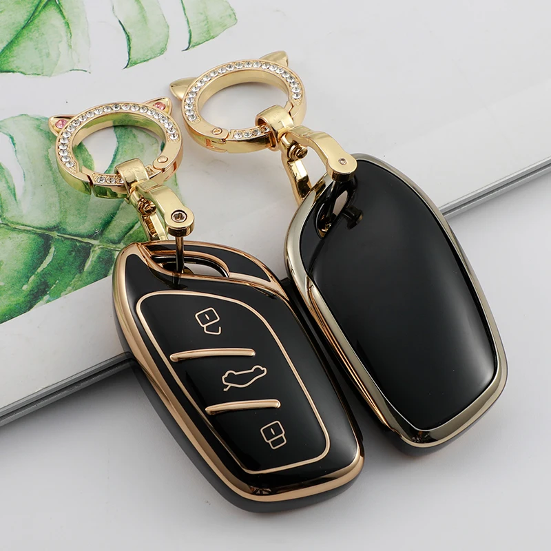 소프트 TPU 셸 자동차 키 케이스 커버, 자동차 액세서리, Saic MG ZS EV MG6 EZS HS EHS 2019-2022 Roewe RX5 I6 I5 RX3 RX8 ERX5 MG5