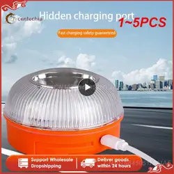 1~5PCS Spain Car Emergency Light V16 Homologated Dgt Approved Car Emergency Beacon Light Rechargeable Magnetic Induction Strobe