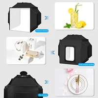 40CM/15.8'' Photo Studio Light Box & Softbox Kit For Photography With 4 Colors Backdrop,Photography Lightbox For Studio Shooting - Image 6