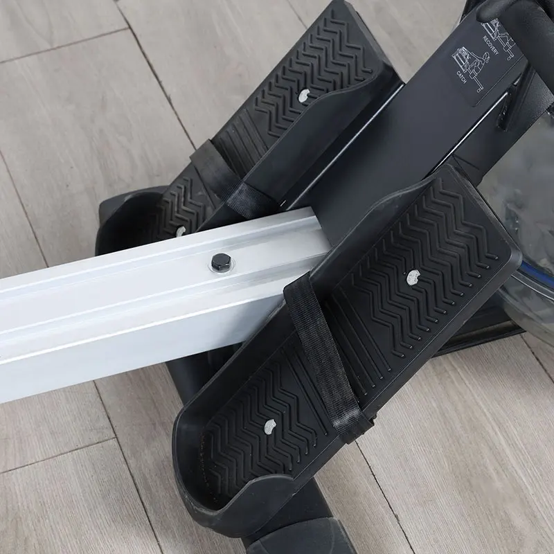 Home Use Indoor Gym Rowing Machine Functional Indoor Exercise Water Rower Folding Strength Aluminium Air Fan Fitness Exercise