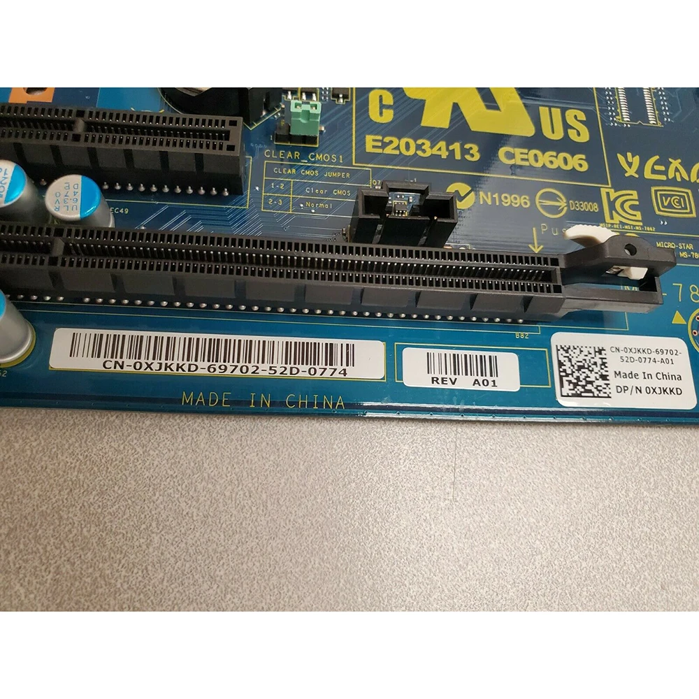 데스크탑 메인보드 Alienware Area 51 R2 A51 X99 0FRTKJ FRTKJ XJKKD 0XJKKD MS-7862 마더보드 완전히 테스트됨
