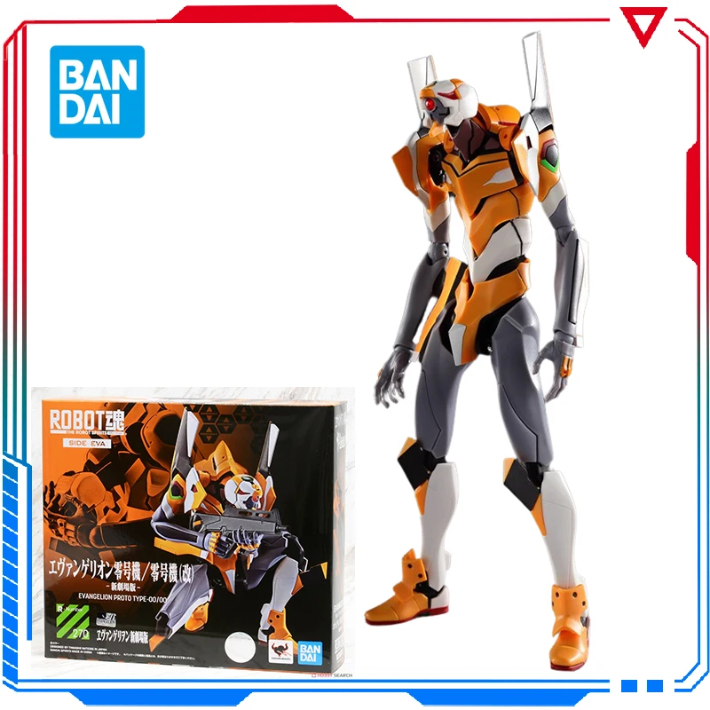 

Evangelion Proto Type-00 EVA Anime Action Figure The Robot Spirits Bandai Model Kit EVA00 PROTOTYPE Toys for Boys