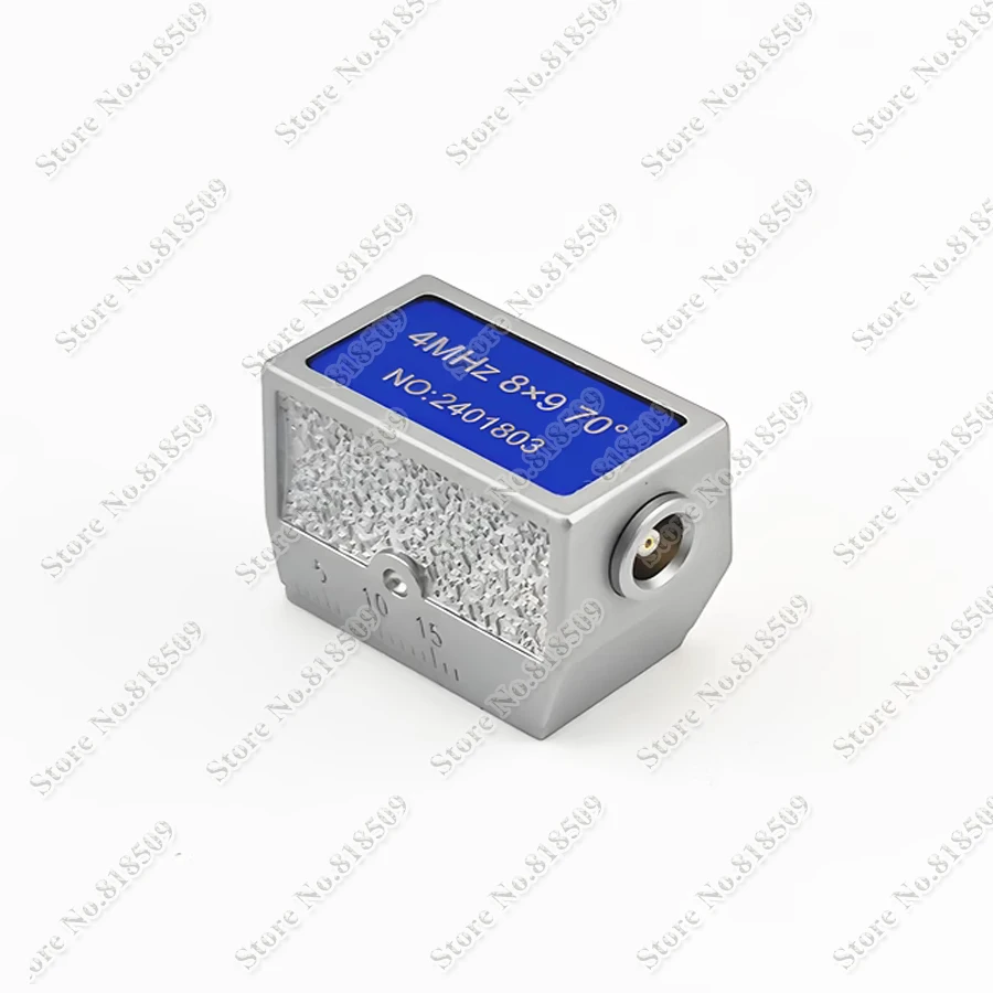4MHz 8x9mm Angle Beam Probe Good Quality NDT Transducer 45 60 70 Degree for Ultrasonic Flaw Detector