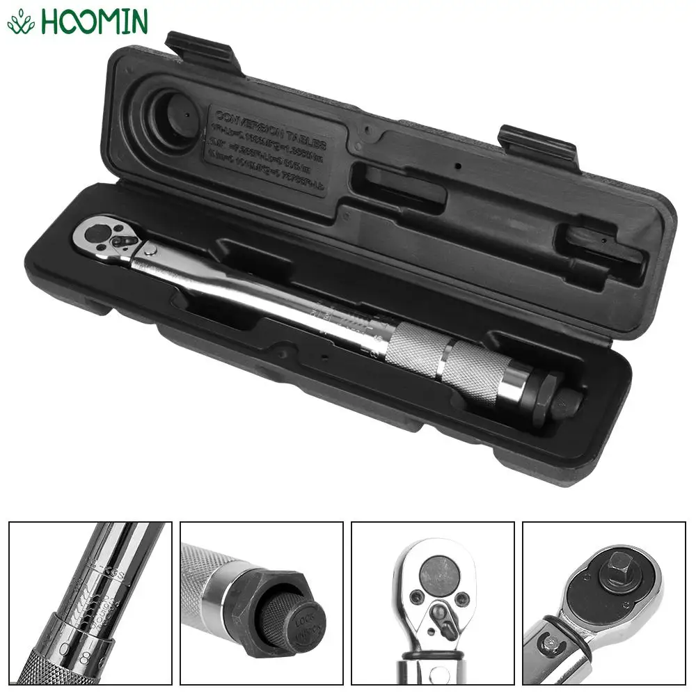 

Accuracy 3% Spanner Two-way Precise Ratchet Key Car Bike Repair Hand Tools Square Drive Torque Wrench 1/4 Inch 5-25N.m