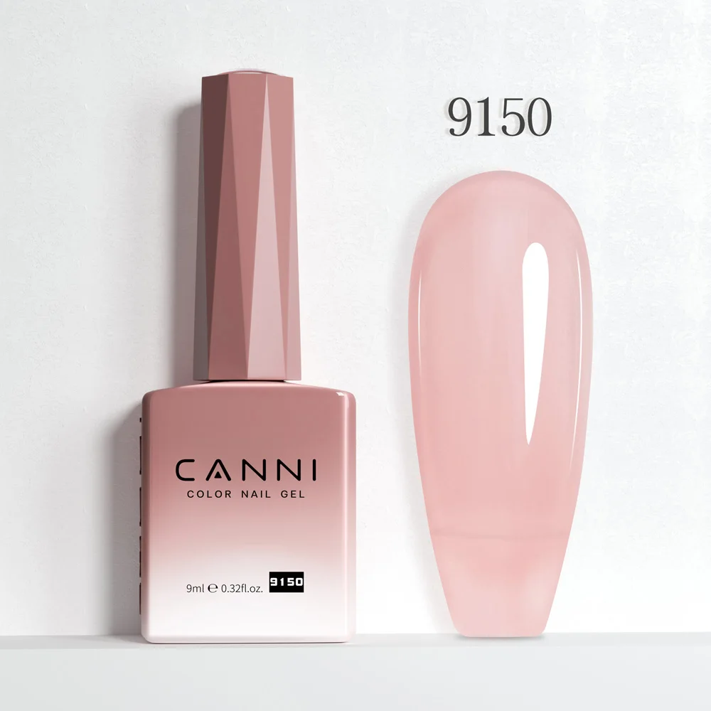 Canni HEMA-Free TPO-Free Transparent Nude Jelly Nail Gel Lacquer - 9ml
