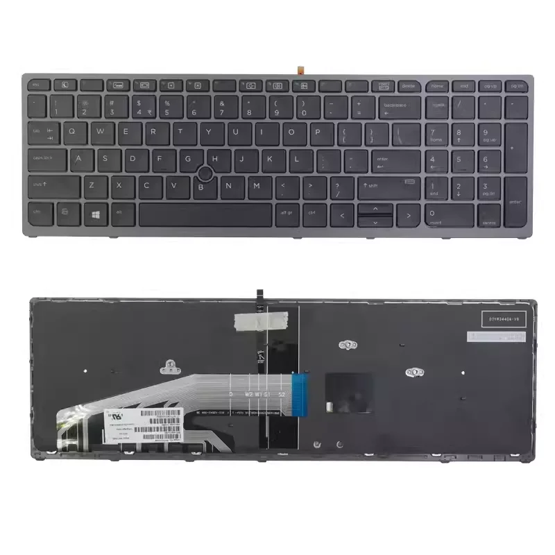 Retroilluminazione Tastiera Layout Usa Per Hp Zbook 15 G3 Zbook 17 G3 Hstnn-C87C
