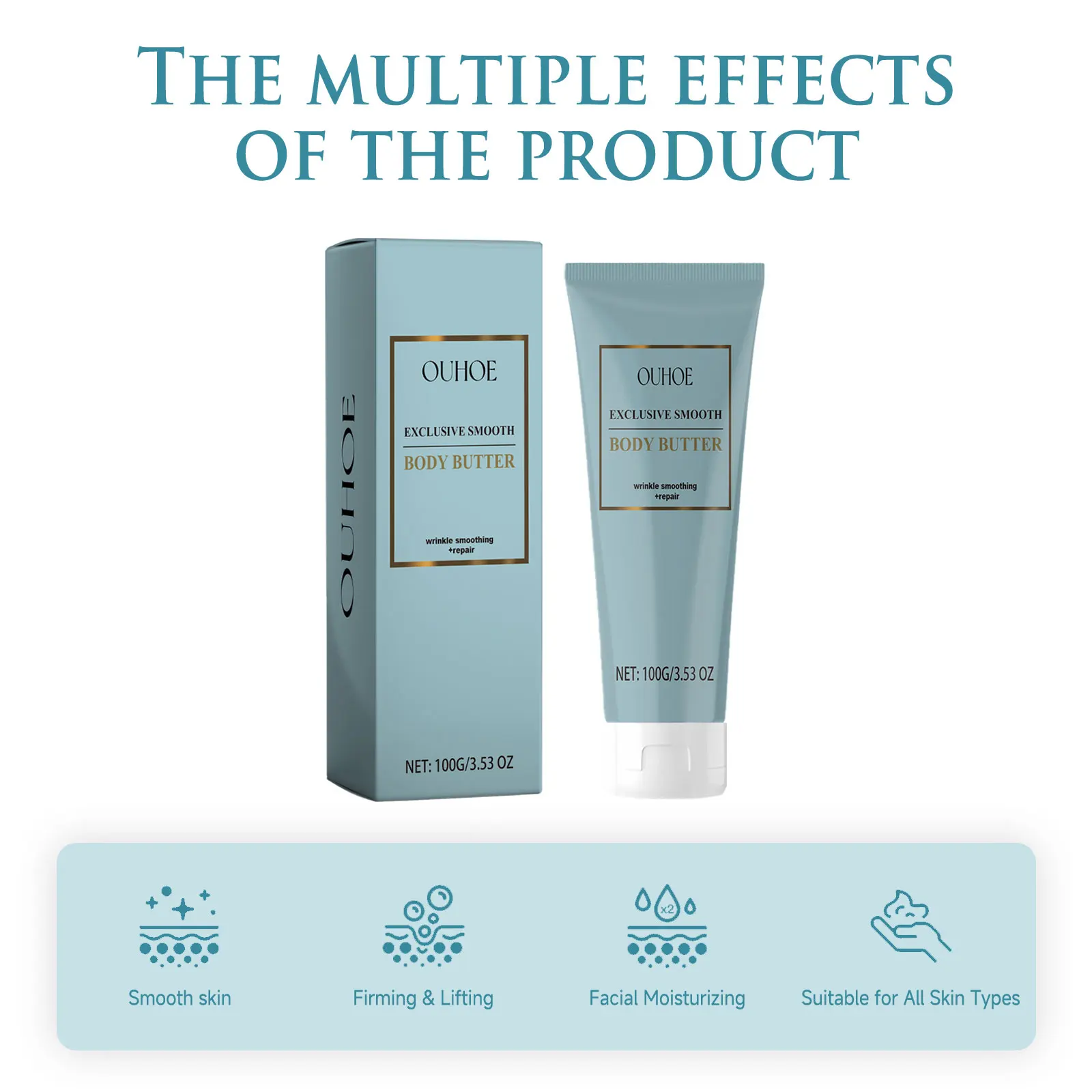 Skin Firming Butter Anti Cellulite Body Sculpting Firming Tightening Anti-Chapping Brighten Moisturizing Nourish Hydration Cream 5