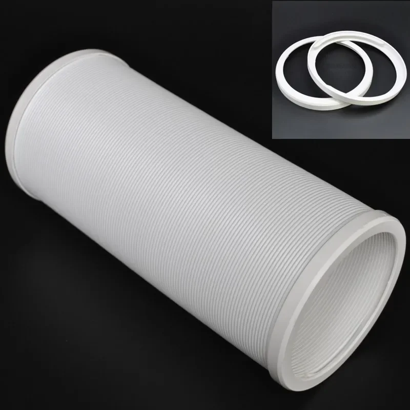2pcs ABS exhaust Duct hose pipe Connector seal tube ventilation Interface male female flange adapter Mobile Air Conditioner part