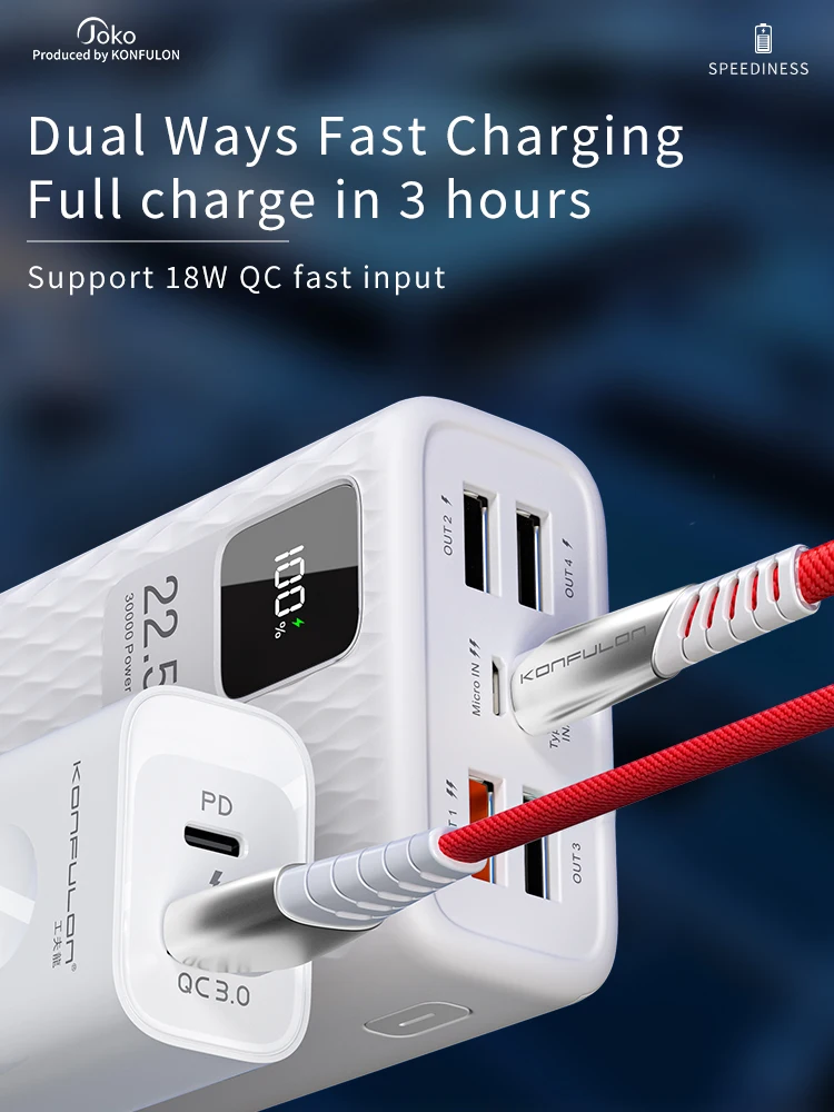 Power Bank 30000mAh