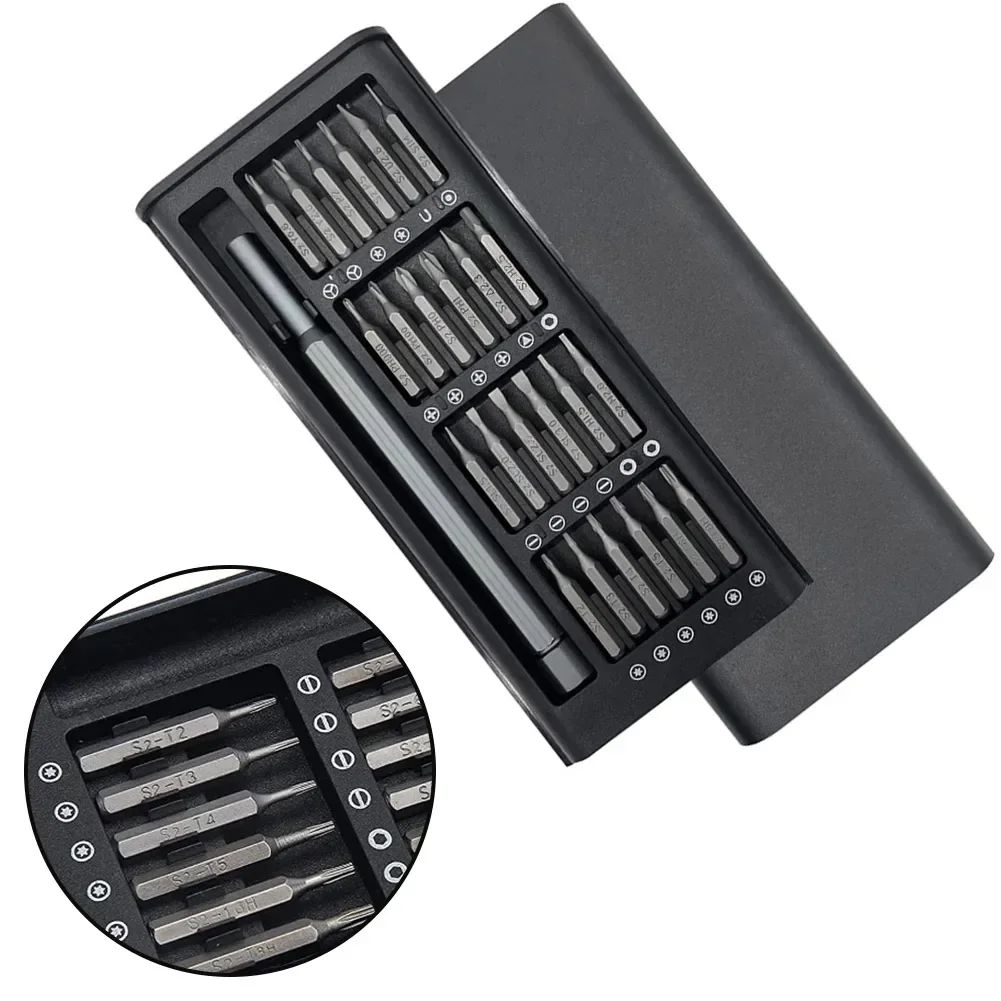 Enhanced Magnetic Precision Screwdriver Set - 25-in-1 Mini Pocket Repair Kit