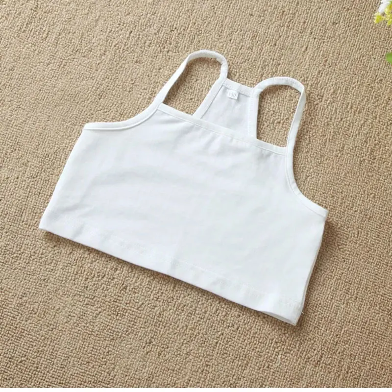 Girls Cotton Tank Tops Camisole Singlet Undershirt Kids Underwear