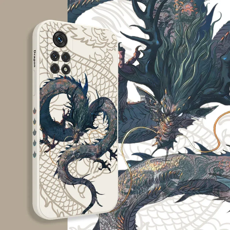Custodia Per Telefono Dragon Totem Per Infinix Hot 30 Hot 30I Hot 10 Lite Cover