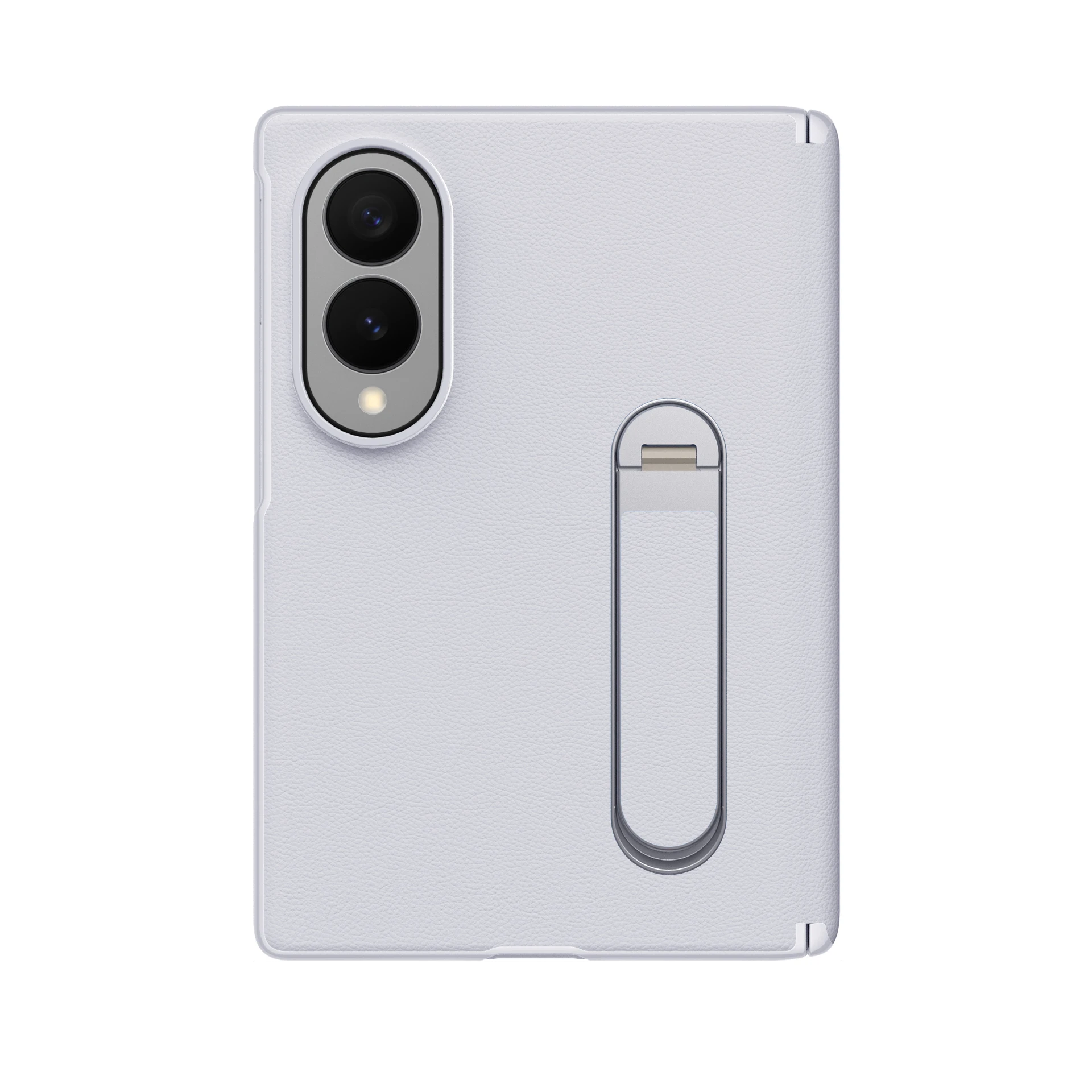 Magnetic Foldable Screen Center Hinge Case with Matte Texture and Leather-Like Finish