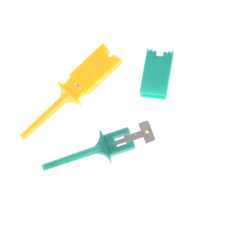 10Pcs Multimeter SMD IC SOIC Mini Test Clip Hook Grabbers Probe Jumper 5 Color 0 0 0 0 0 image 6