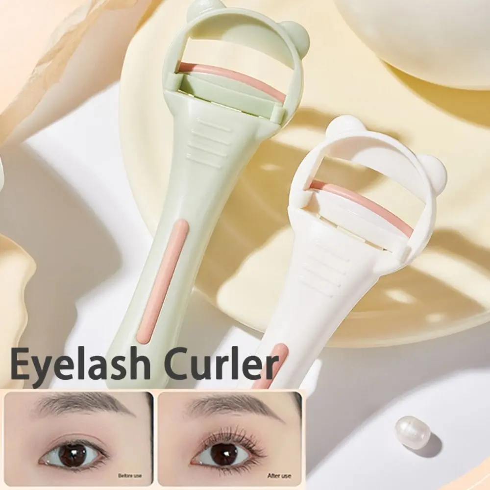 

Plastic Eyelash Curler Cute Portable Eyelash Clip Wide-Angle Long-Lasting Makeup Accessories Tools for Women Makeup